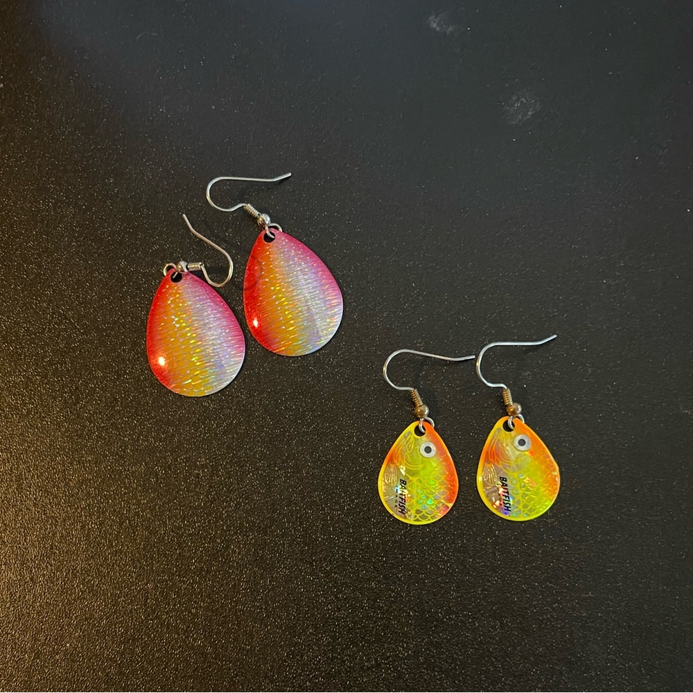 Fishing earrings